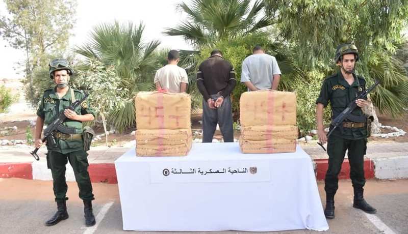 إفشال إدخال قرابة 3 قناطير كيف من المغرب