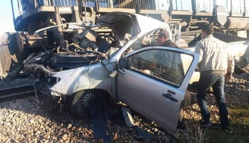 5 جرحى في إصطدام قطار بسيارة في سيدي عبد العزيز بجيجل