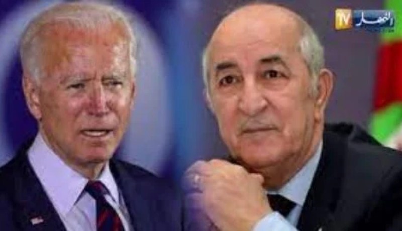 الرئيس الأمريكي جو بايدن يهنئ رئيس الجمهورية بمناسبة عيد الاستقلال