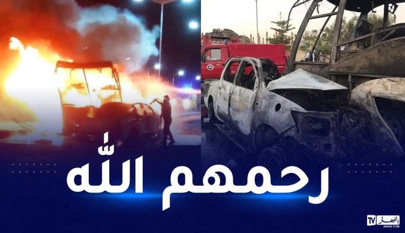 34 قتيلا و12 جريحا في احتراق حافلة بتمنراست