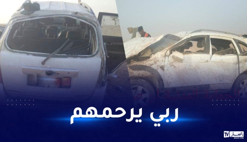 5 ضحايا في حادث مرور مميت بإن صالح