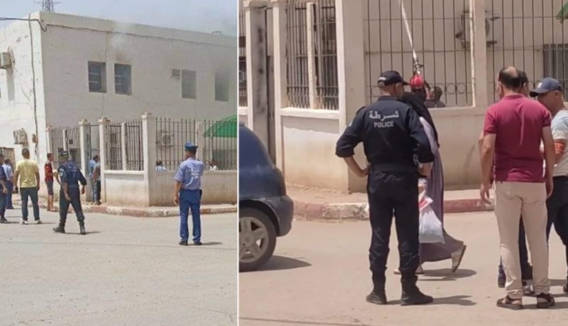 عين الدفلى: نشوب حريق بمكتب أمانة رئيس بلدية العطاف