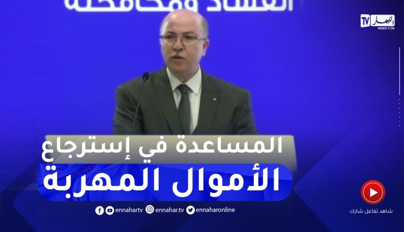 الوزير الأول :”أدعو كل البلدان والشركاء من أجل مساعدتنا في استرجاع الأموال المهربة”