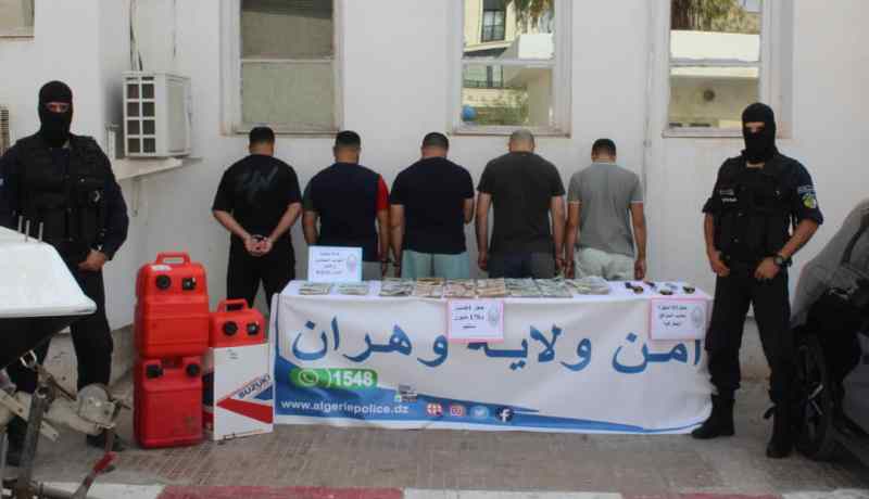 وهران: إحباط مخطط إبحار سري وتوقيف 5 منظمين