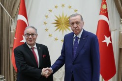 أردوغان يتسلم أوراق اعتماد سفير الجزائر الجديد لدى تركيا
