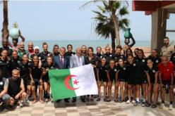 سفير الجزائر بالسنغال يدعم سيدات الخضر قبل مباراتهن الودية