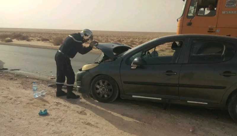 المغير: 10 ضحايا إثر اصطدام بين سيارتين