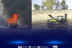 المدية: احتراق سيارة بالطريق السيّار