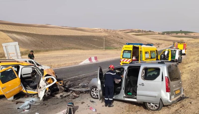 سيدي بلعباس: 8 ضحايا في حادث مرور