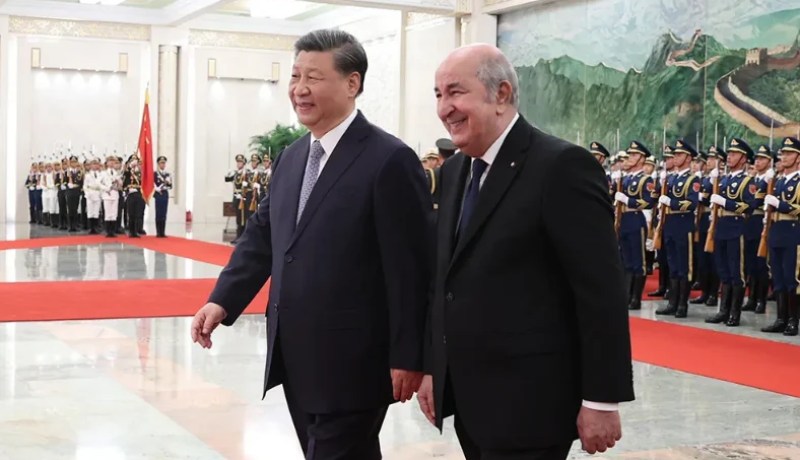 الرئيس تبون يتلقى دعوة من نظيره الصيني لحضور القمة الصينية-العربية