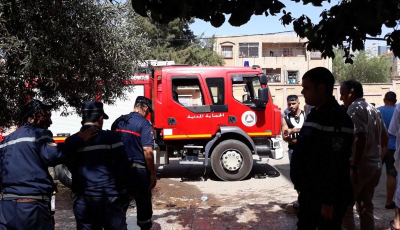 تيبازة: إصابة 14 شخصا باختناق جراء اندلاع حريق بمجمع العدادات الكهربائية