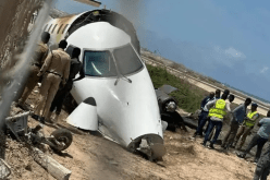 مشهد يحبس الأنفاس.. إنحراف خطير لطائرة أثناء هبوطها وهذا مصير الركاب