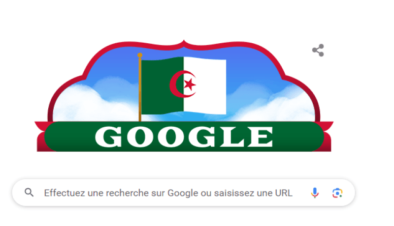 ذكرى الاستقلال.. غوغل يحتفل مع الشعب الجزائري