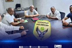 زرواطي يودع أعضاء إدارة الساورة عقب اسقالته من الفريق