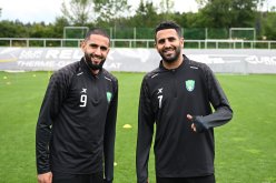 محرز وبودبوز في مواجهة الحزم في إفتتاح دوري روشن السعودي