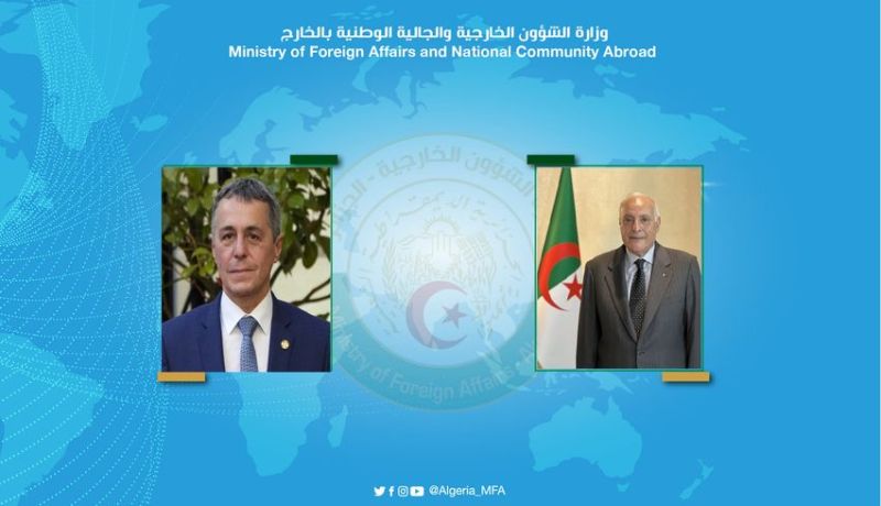 بخصوص المتابعات القضائية ضد اللواء المتقاعد خالد نزار.. عطاف يتلقى اتصالا هاتفيا من نظيره السويسري