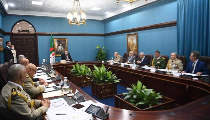 رئيس الجمهورية يترأس اجتماعا للمجلس الأعلى للأمن