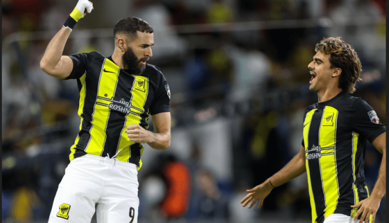 بالفيديو.. بن زيمة يهدي الإتحاد ثالث انتصار في البطولة العربية