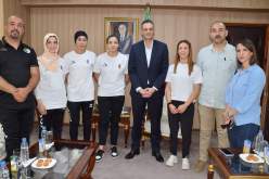 بالصور.. حماد يستقبل بطلات الملاكمة الجزائرية