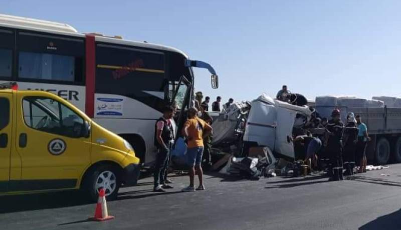 سطيف: 3 جرحى إثر تصادم خمس مركبات