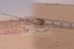 أدرار.. الرياح القوية تتسبب في سقوط 8 أعمدة كهربائية وانقطاع التيار