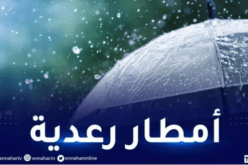أمطار رعدية على 12 ولاية بداية من منتصف نهار اليوم