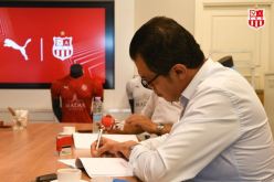 بحضور ممثل الشركة الألمانية.. السياربي ترسّم تعاقها مع “PUMA”