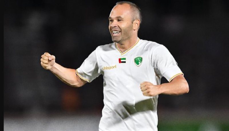 إنييستا يلتحق بنادي الإمارات الإماراتي