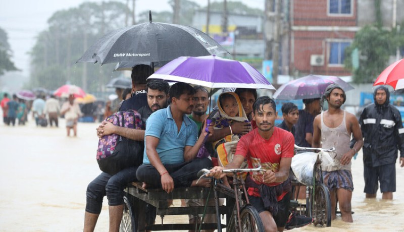 بنغلاديش: مصرع 55 شخصا جراء الفيضانات