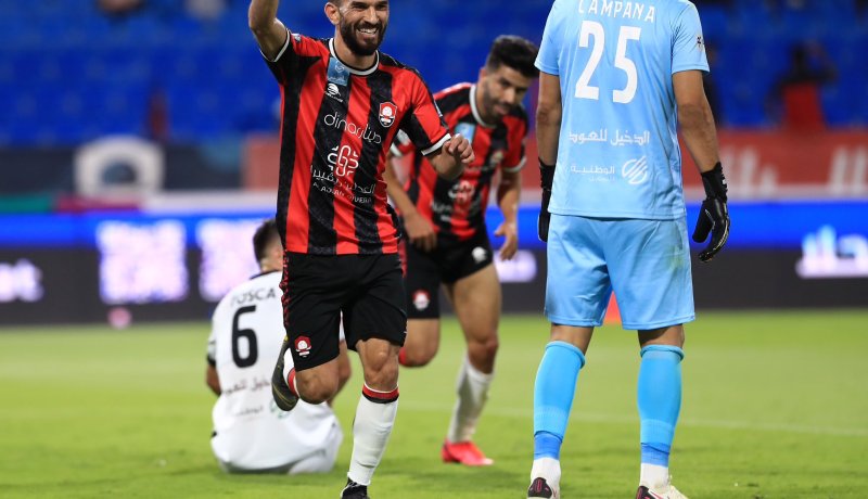 سعيود هداف ويقود الرائد للفوز أمام الرياض