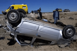 وفاة شخصين وإصابة 3 آخرين جراء انقلاب سيارة بإليزي