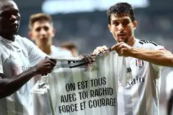 بعد تعرض عائلته لحادث مرور.. لاعبو بيشكتاش يتضامون مع غزال