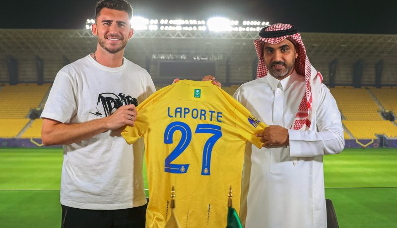 رسميا.. إمريك لابورت يلتحق برونالدو في النصر السعودي