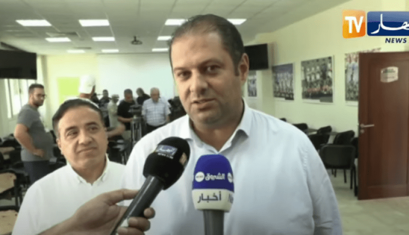 مسلوق: ” نجم بن عكون يستقبل منافسيه بنسبة كبيرة بملعب “20 أوت””