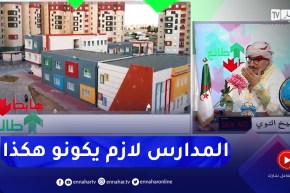 طالع هابط: شاهد .. إبداع مقاول في بناء وتزيين مدرسة بقسنطينة