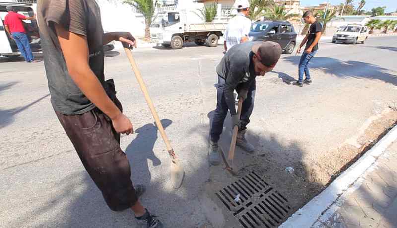 العاصمة: تنقية أكثر من 64 ألف بالوعة تحسبا لموسم الأمطار