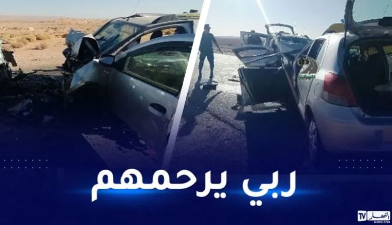 ضحايا المجزرة المرورية بالأغواط يوارون الثرى