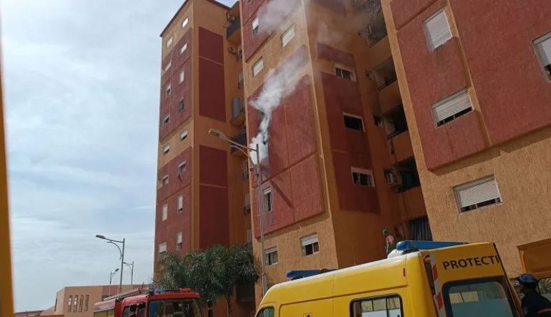 وفاة طفلين وإصابة إمرأتين في حريق شقة بسطيف