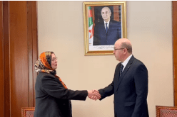الوزير الأول يستقبل وزيرة الدولة لشؤون المرأة بحكومة الوحدة الوطنية لدولة ليبيا