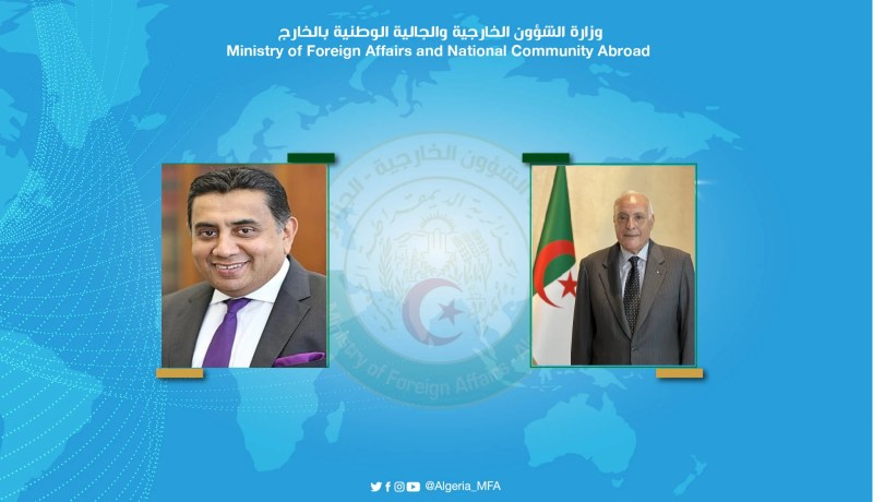 مبادرة الجزائر لحل أزمة النيجر.. محور المكالمة الهاتفية بين عطاف ونظيره البريطاني