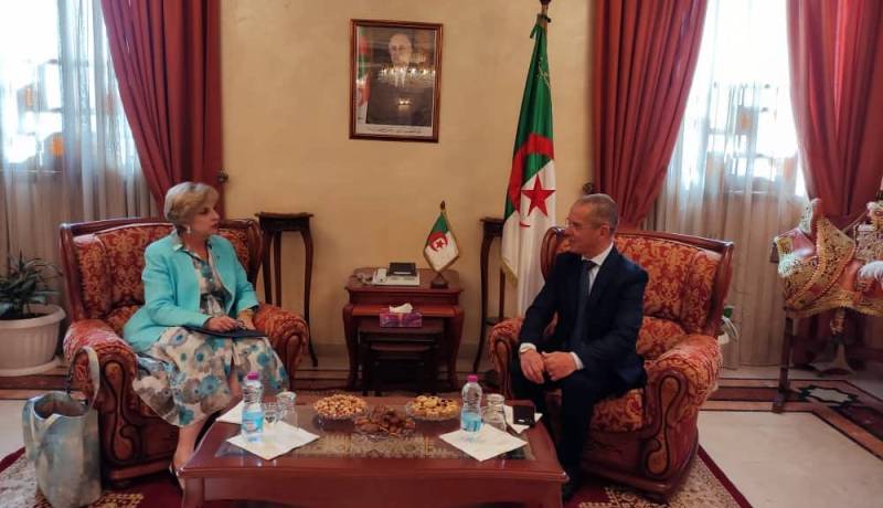 وزير الفلاحة يتباحث سبل التعاون مع سفيرة الولايات المتحدة الأمركية