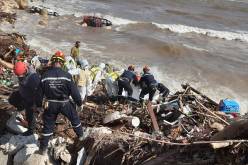 الحماية المدنية تنتشل 96 ضحية بدرنة الليبية