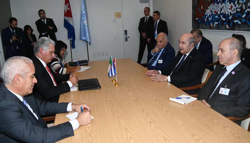 محادثات بين وفدي الجزائر وكوبا بنيويورك