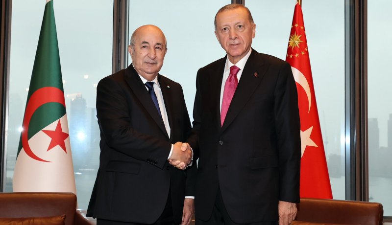 الرئيس تبون يلتقي نظيره التركي أردوغان