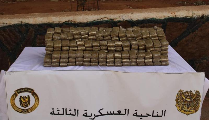 إحباط إغراق الجزائر بأزيد من 8 قناطير كيف معالج قادمة من المغرب