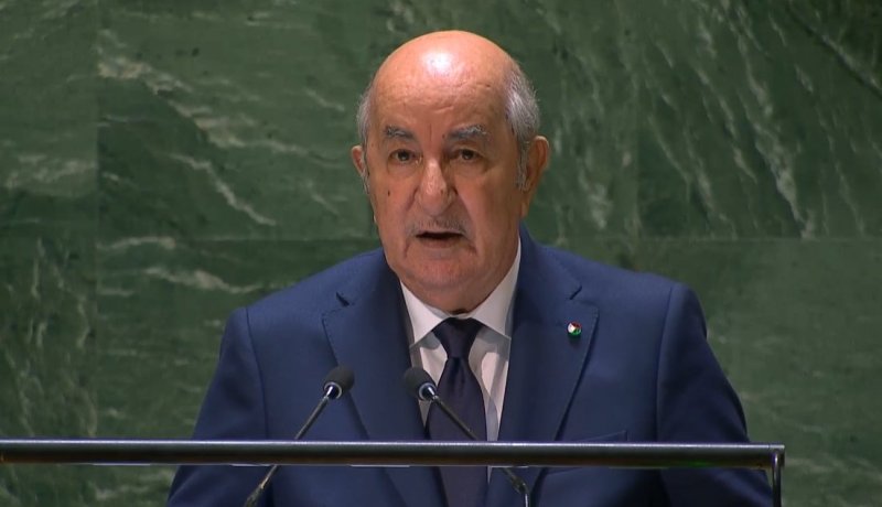 الرئيس تبون: ندعم جهود الأمم المتحدة لإيجاد حل سياسي في ليبيا ونجدد رفضنا للتدخل العسكري في النيجر
