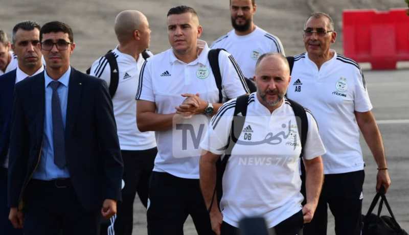 بالصور.. بعثة الخضر تصل إلى قسنطينة