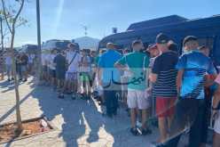 بالصور.. بداية توافد أنصار الخضر على ملعب 19 ماي 56