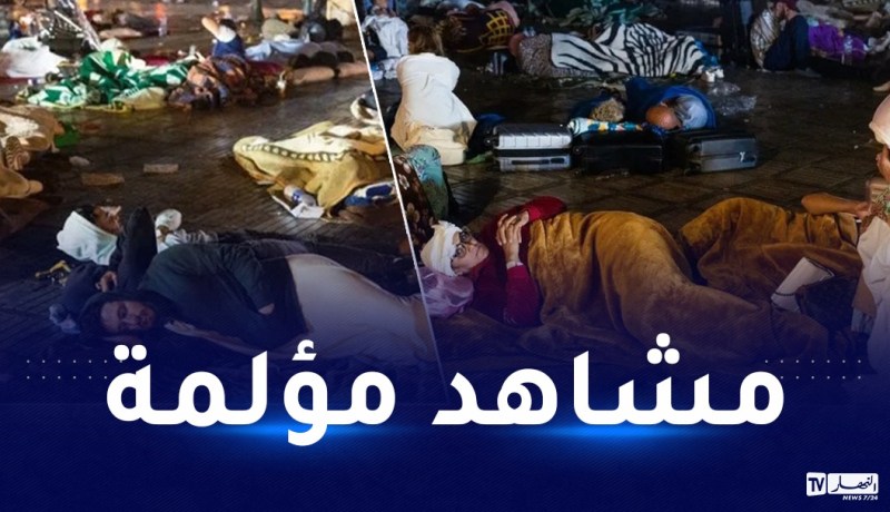 زلزال مراكش.. صورة تفطر القلوب وفيديو مؤلم لأب فقد أطفاله