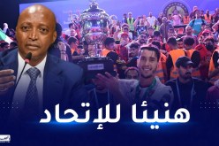 موتسيبي يهنئ إتحاد العاصمة على إنجازه القاري